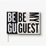 Gestabók BE MY GUEST black/white