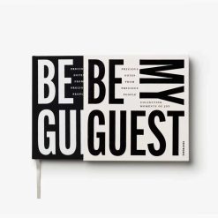 Gestabók BE MY GUEST black/white