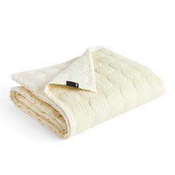 Rúmteppi MEGA DOT Organic - Ivory, 260x260cm