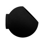 Blómapottur á vegg GLOBE Ø21 svartur/sva