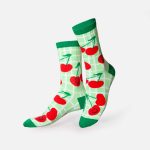 Sokkar EAT MY SOCKS FLAT, Cherry