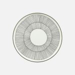 Diskur KUKAT PUHKEAVAT 20cm hví/græn/sv