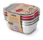 Box MULTI STEEL FOOD 3/pk 900ml