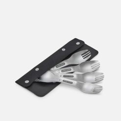 Gaffall/skeið PICNIC SPORK STEEL 4/pk
