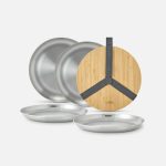 Diskur PICNIC STEEL PLATE 4/pk
