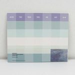 Dagatal MONTHLY DESKPAD Water Lilies