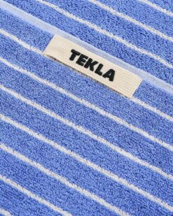 Handklæði TEKLA STRIPED 50x90 - Clear Blue Stripes