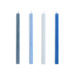 Kerti SQUARE 4/pk H24 blues
