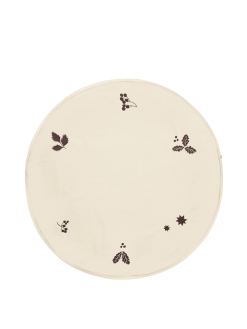 Jólatrésdúkur OAK round Ø120 natural