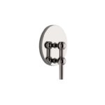 Upphengi STOFF Nagel black chrome