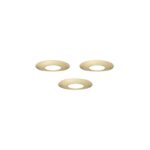 Kertahlíf STOFF Nagel 3/pk brass