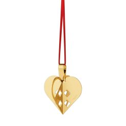 Jólaskraut 2025 HEART 18K gull