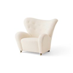 Stóll THE TIRED MAN dark oak, ákl.Baena