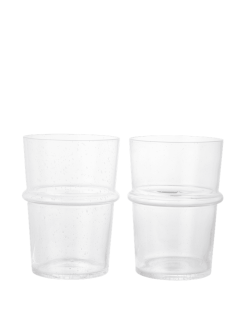 Glas BOYA tall 2/pk  Ø:8.8xH:12 clear