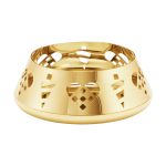 Kertastjaki Jól 2025 f/kubbakerti gull