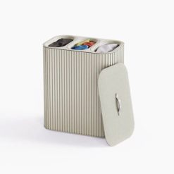 Þvottakarfa TOTA TRIO LUXE 90L beige