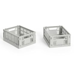 Kassi COLOUR CRATE Mini 2/pk grey