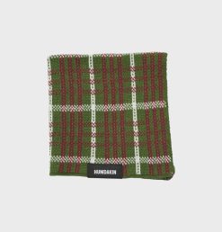 Borðtuska prjónuð Festive Forest