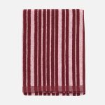 Handklæði RAIDE 70x150 burgundy/bleik