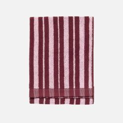 Handklæði RAIDE 50x70 burgundy/bleik
