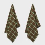 Viskastykki ORGANIC 2/pk Festive Forest