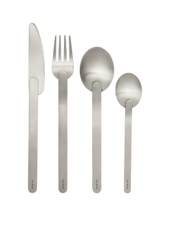 Hnífapör STELO 4/pk burstað stál