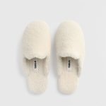 Inniskór Shearling TEKLA Texas XS