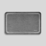 Skurðarbretti MEDIUM m/rauf 34x21 grátt