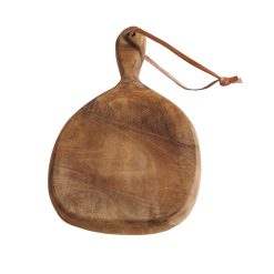 Viðarbretti ORGANIC S natur/tekk