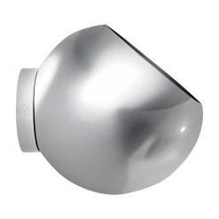 Blómapottur á vegg GLOBE Ø21 silfur