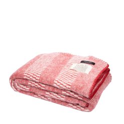 Teppi BÁRA 130x180 rautt/hvítt