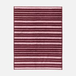 Baðmotta RAIDE 50x70 burgundy/bleik