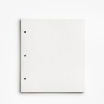 Pappír f/myndaalbúm S 10 arkir hvítur