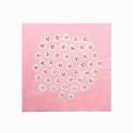 Servíettur PUKETTI rose