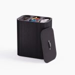 Þvottakarfa TOTA TRIO LUXE 90L svört