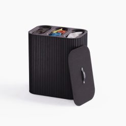 Þvottakarfa TOTA TRIO LUXE 90L svört