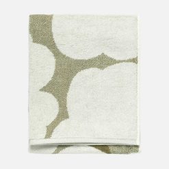 Handklæði UNIKKO 50x70 græn/beige