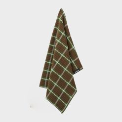 Viskastykki prjónað Festive Forest