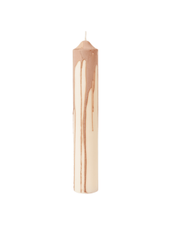 Kerti DRYP PILLAR Ø5xH30 cm - Beige