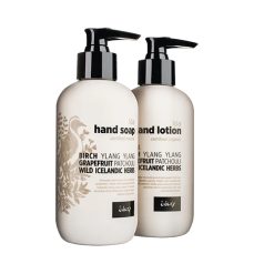 LÓA Gjafasett Handsápa og krem