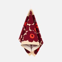 Viskastykki UNIKKO 43x70 rau/d.rau/vanil