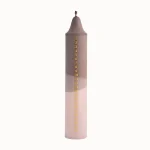 Dagatalskerti Brown/Beige