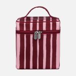 Snyrtitaska RAIDE burgundy/bleik