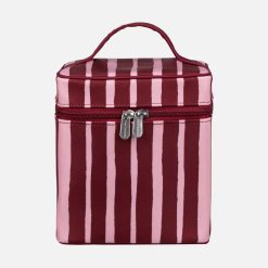 Snyrtitaska RAIDE burgundy/bleik