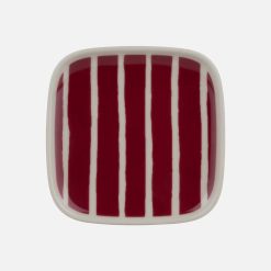 Diskur PICCOLO 10x10cm burgundy