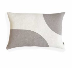 Púði BOGAR 60x40 cm, grár/natur