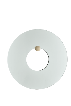 Spegill CASTELLUM clear/travertine