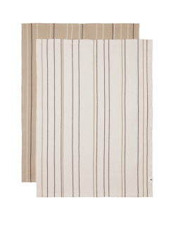 Viskastykki ITO 2/pk Parchment/Cashmere