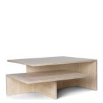 Borð DISTINCT GRANDE DUO travertine