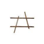 Hilla A-SHELF M 52x9x46cm reyktur askur